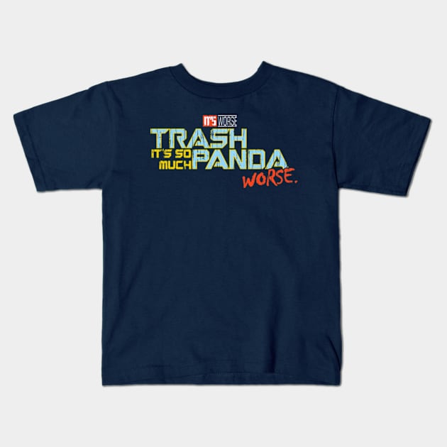 Trash Panda Kids T-Shirt by Box of Ray Guns